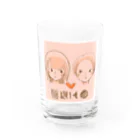 まつおかのunkocouple2 Water Glass :front