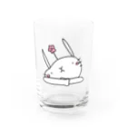 icchomaeのいっちょまえうさぎ Water Glass :front