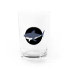 林ともきの余裕綽SHARK Water Glass :front