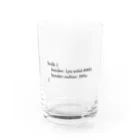 Nostal shopの丸いやつ Water Glass :front