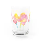 no7__tokyoの咲き乱れるohana Water Glass :front