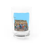 ルサンチマンのベルリンの壁 Water Glass :front