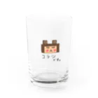smile牧場のコテツ君 Water Glass :front