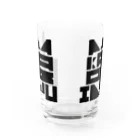 1110graphicsのKOMAINU / 狛犬 Water Glass :front