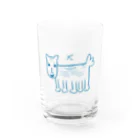 すいか直売店の本田のいぬ Water Glass :front