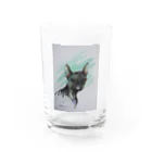 永久凍土の国の白夜のスフィンクス猫２０２０ Water Glass :front
