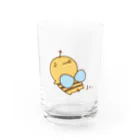 みつばちのみつばち(とんでる) Water Glass :front