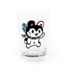 4chomeのナンデヤネンくん Water Glass :front