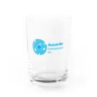 南十字星の【あお】アッカルド・エンタテインメント社ガラスコップ Water Glass :front