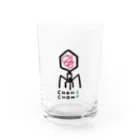 わおさきのゆるT2ファージ Water Glass :front