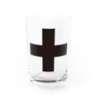 日本人のギリシャ十字 Water Glass :front