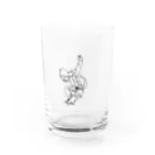 kuommmのスケートボーダー Water Glass :front