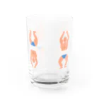 doppyの筋肉はつよいマン Water Glass :front