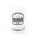 メガネ@バーガーけんきゅういんのHambuger Lab.  Water Glass :front