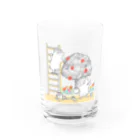 ぴえ太の❰大きな木❱お絵かきモルモット② Water Glass :front