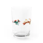 ワタナベリョウの西洋の竜 Water Glass :front