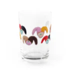 猫のウロコのピエロたち Water Glass :front