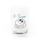 ArteCraftのおばけだって日焼けしたい Water Glass :front