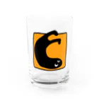 村山's STYLEの自由気ままな黒いようせい Water Glass :front