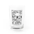 arkの漫画　フカヒレくん Water Glass :front