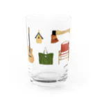 Miltataの山小屋のもの Water Glass :front