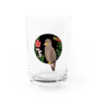 Ichのカンムリワシ / 南国植物シリーズ Water Glass :front