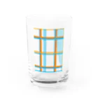 こんぶやの夏の風景　透明 Water Glass :front