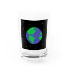 化石ハンター⚒の地球 Water Glass :front