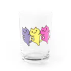 にざかなやのダンシンにゃーん Water Glass :front