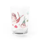 山口商店の人魚子ども Water Glass :front