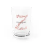 ハナミズキフォント_誕生・結婚・出産祝いのmini_Z Water Glass :front