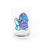 カメちゃん𓆉のダークカメちゃんトリオ Water Glass :front