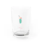 NEMUiのクリームソーダ不透明版 Water Glass :front