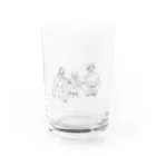 ima wazashiniの楽しめ。女子。 Water Glass :front