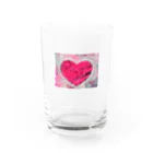 石倉かよこのグッズショップのMy Heart-001 Water Glass :front