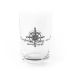 Ray's Spirit　レイズスピリットのCompass is my soul Water Glass :front