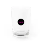 the.Nのthe.Nロゴマークピンク Water Glass :front