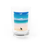 sa__photoのハワイの思い出 Water Glass :front