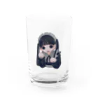 ねり梅子のつむにちゃん Water Glass :front