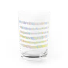 liliumの子供のらくがき【ふわふわボーダー】 Water Glass :front