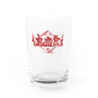 幽霊漁場 出張店の麺屋 鬼虎魚 -お冷グラス- Water Glass :front
