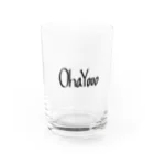 Kagami-mochiのOhaYooo Water Glass :front