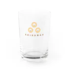 ちくわラボのちくわ3兄弟 Water Glass :front