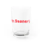 Mr.Stoner'sのMr.Stoner's logo グラス前面