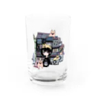 北極まぐのあの路地裏 Water Glass :front