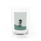 えりあしみどりのせいかつ Water Glass :front