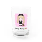 Dolly Partyのドリパちゃん Water Glass :front