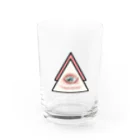 魔法の絨毯✋( ᐙ )のeye ピンク Water Glass :front