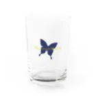 蝶のあしあとの蝶のあしあとノベルティ Water Glass :front