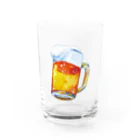 水彩イラストグッズの打ち上げ用グッズ Water Glass :front